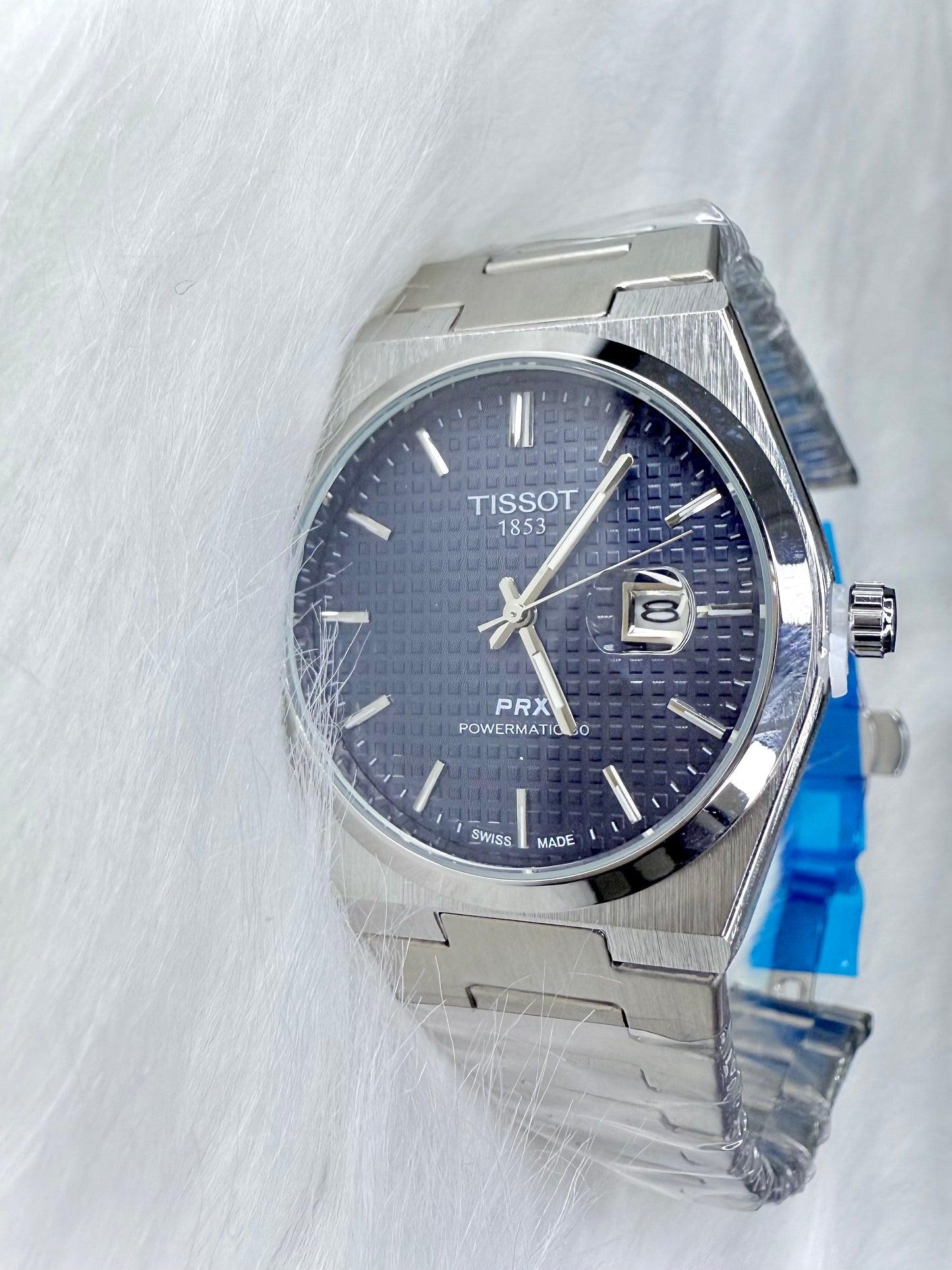 Tissot PRX 1853 Style Watch - Elegant Stainless Steel Men's Timepiece