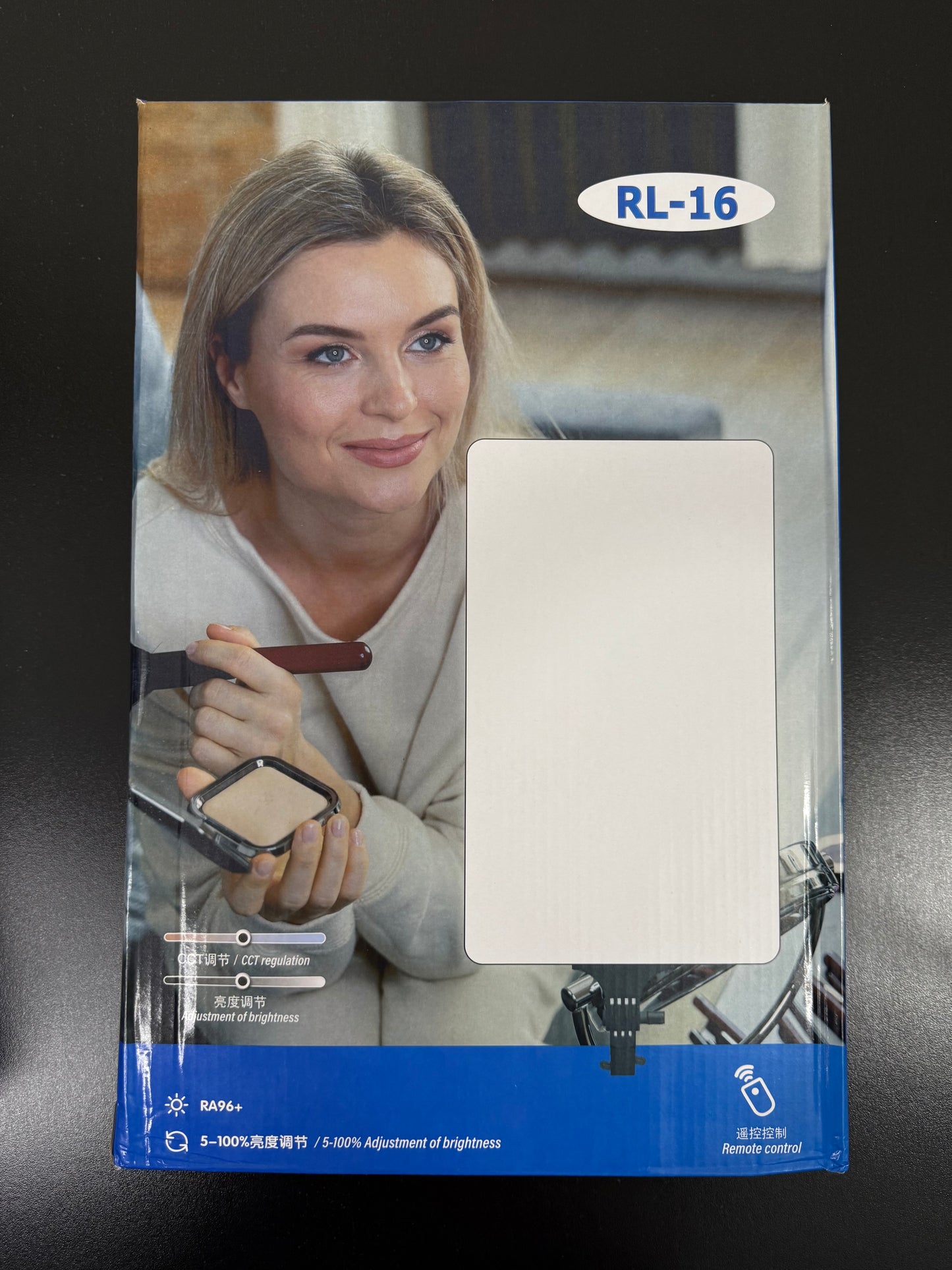 RL-16 LED Photography Light Panel – Adjustable Brightness & Color Temperature for Professional Videography & Photography