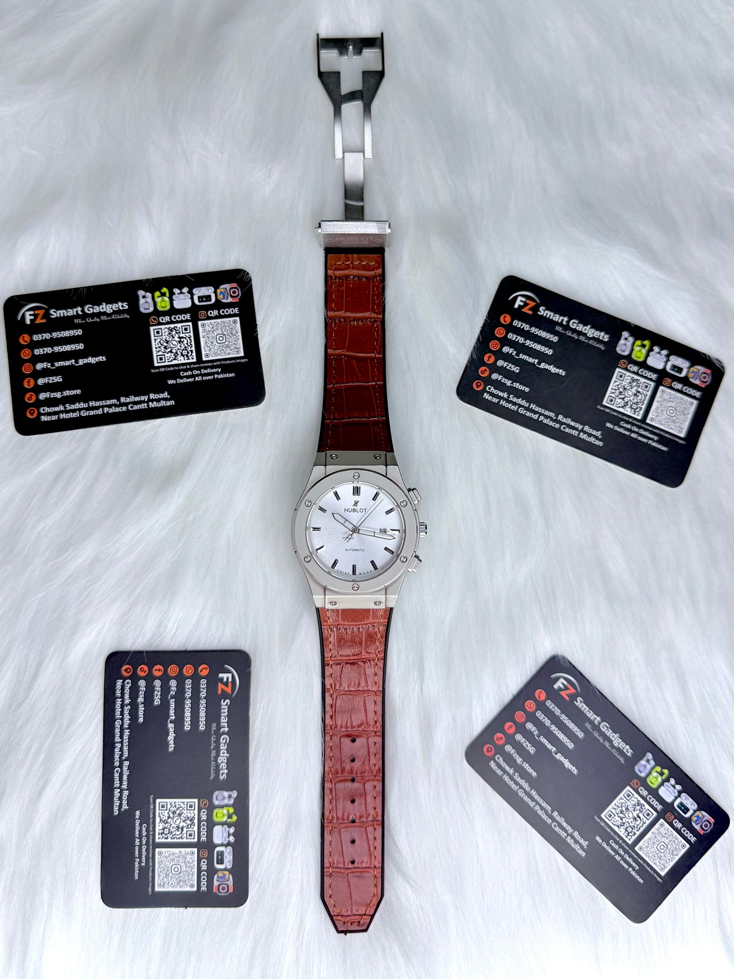 Hublot Classic Fusion Style Watch - 3 Hands Luxury Design