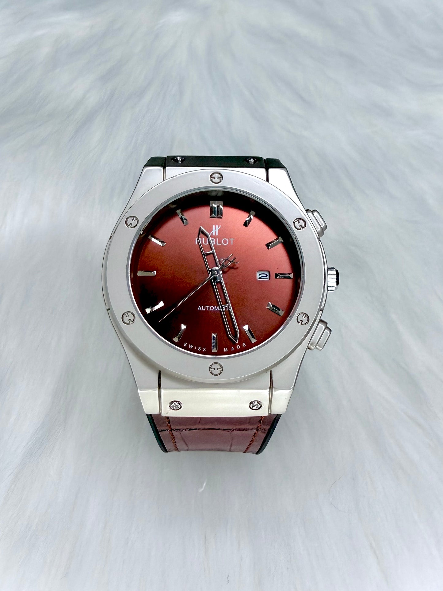Hublot Classic Fusion Style Watch - 3 Hands Luxury Design