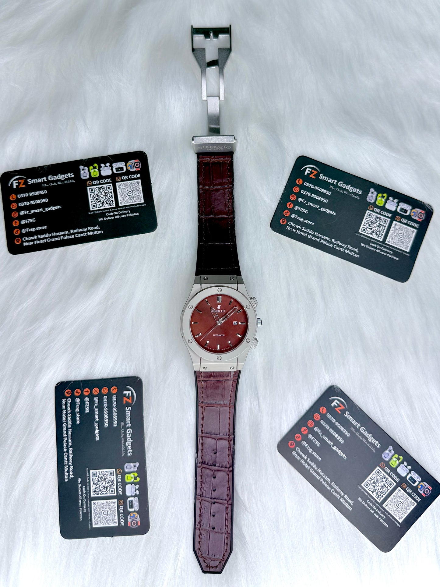 Hublot Classic Fusion Style Watch - 3 Hands Luxury Design