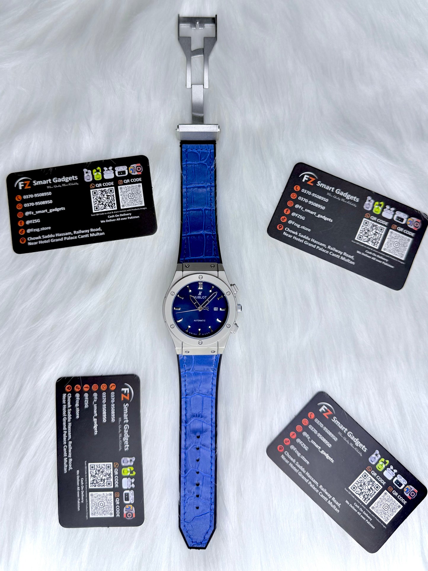 Hublot Classic Fusion Style Watch - 3 Hands Luxury Design