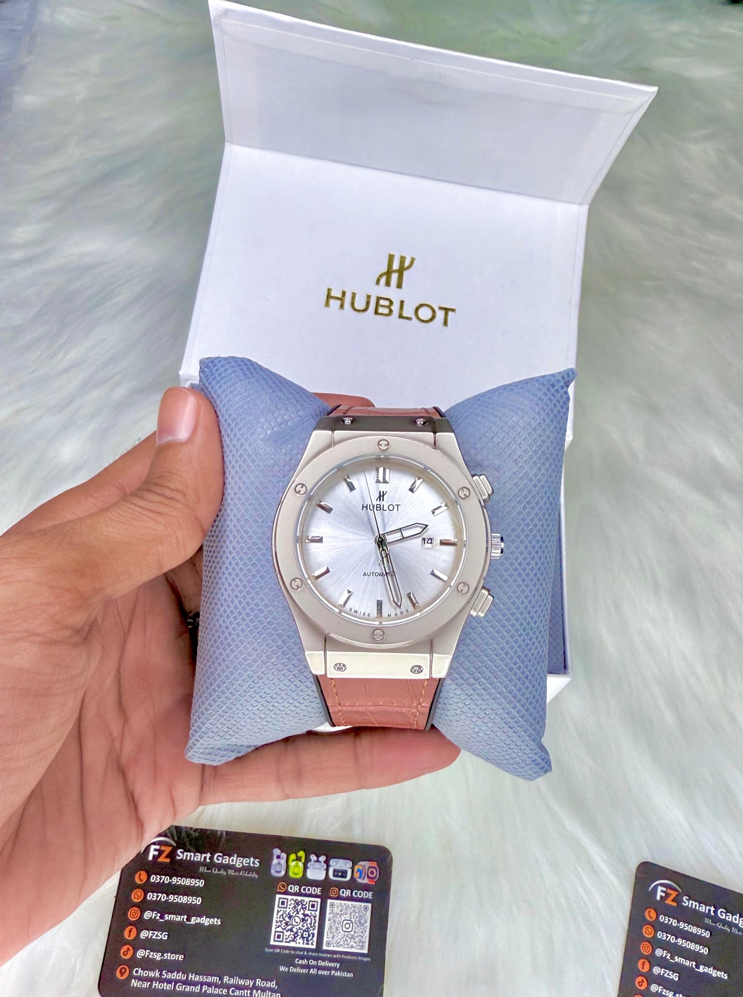 Hublot Classic Fusion Style Watch - 3 Hands Luxury Design
