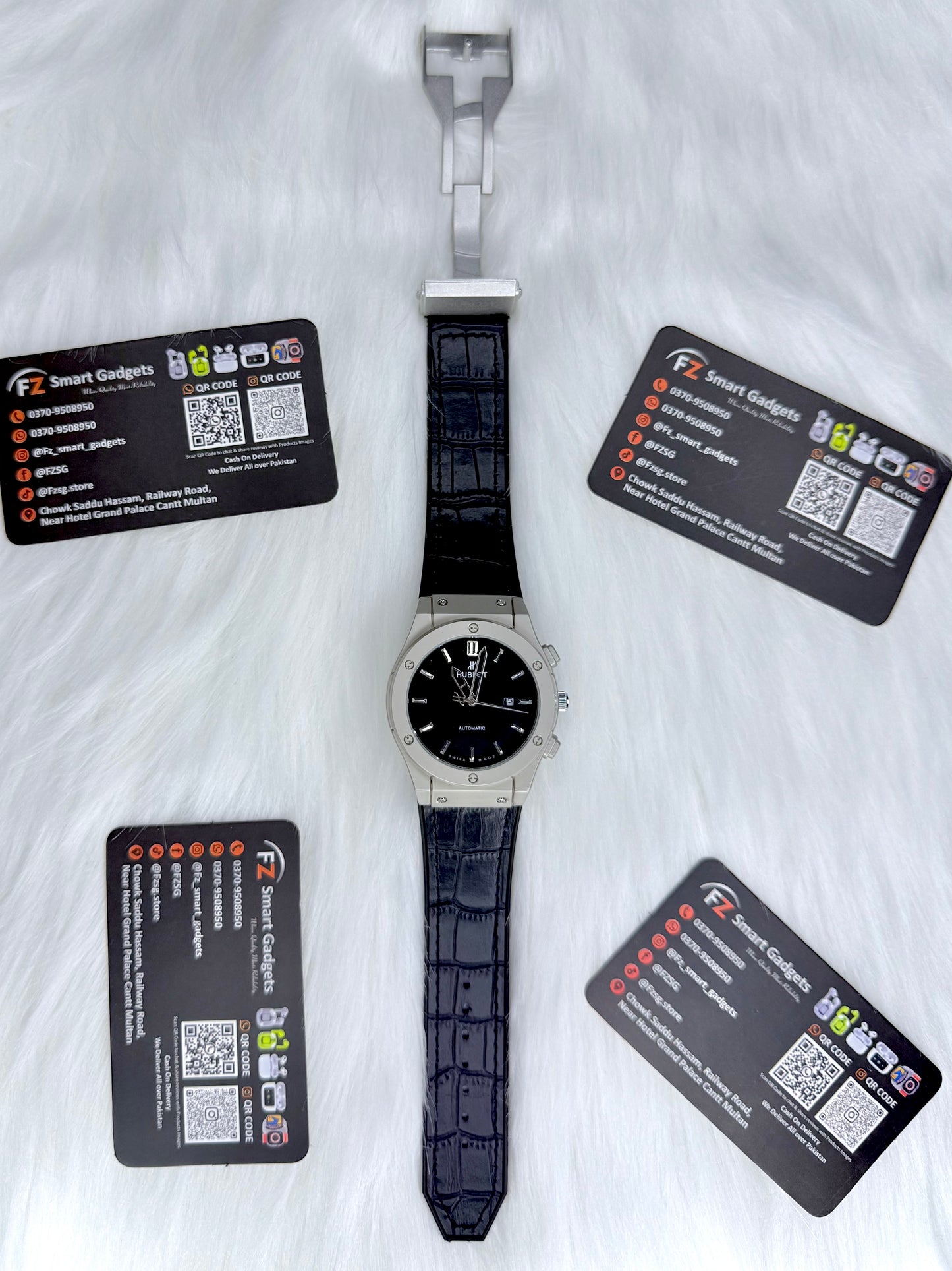 Hublot Classic Fusion Style Watch - 3 Hands Luxury Design