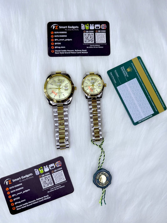 Rolex Couple Watches - Matching Luxury Set For Him & Her