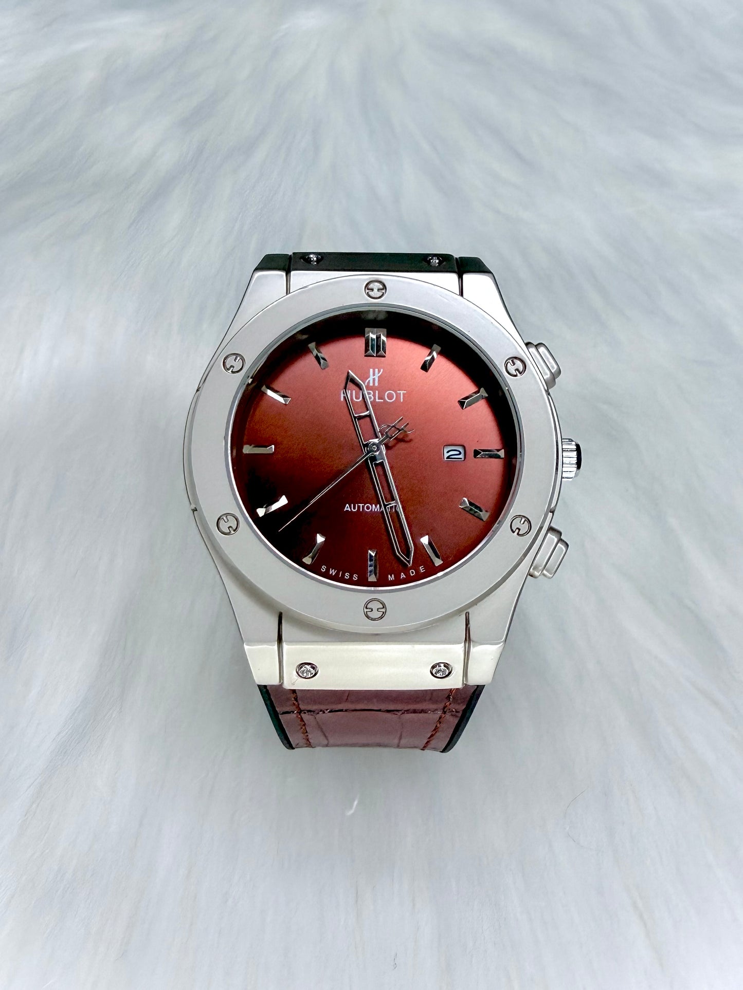 Hublot Classic Fusion Style Watch - 3 Hands Luxury Design